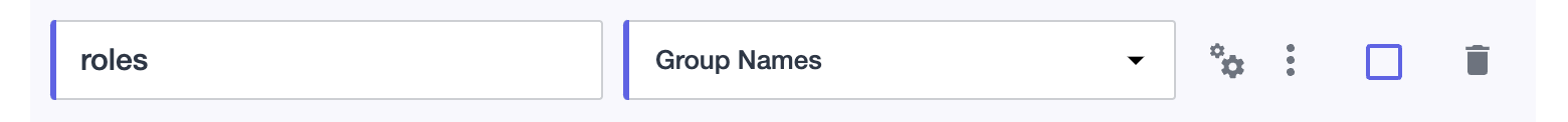 Add roles array